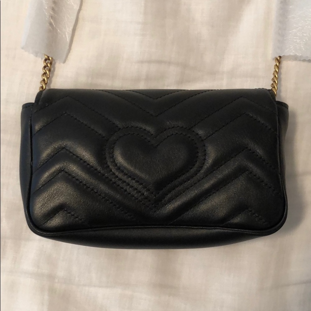 Black gucci supermini bag - Picture 3 of 3